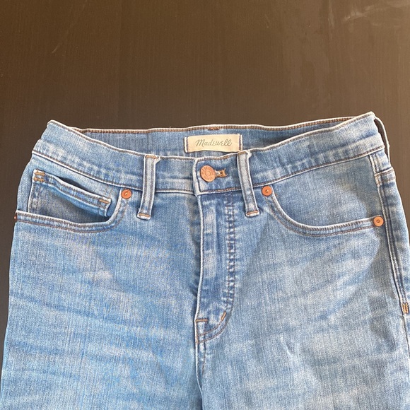 Madewell 9” high-rise distressed skinny jeans - Picture 2 of 2